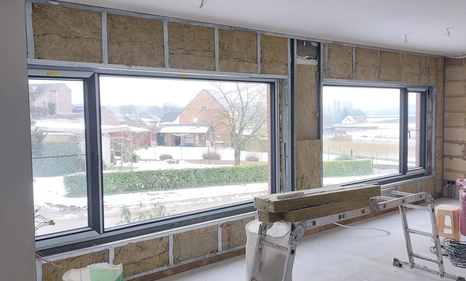 Isolatiewerken binnenmuur